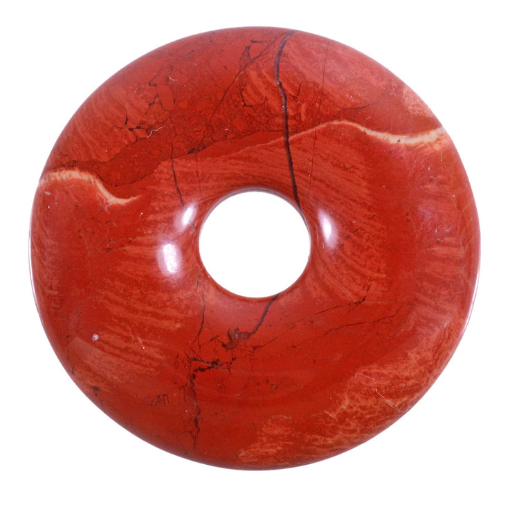 Jaspis, rot Donut | 30 mm Anhänger