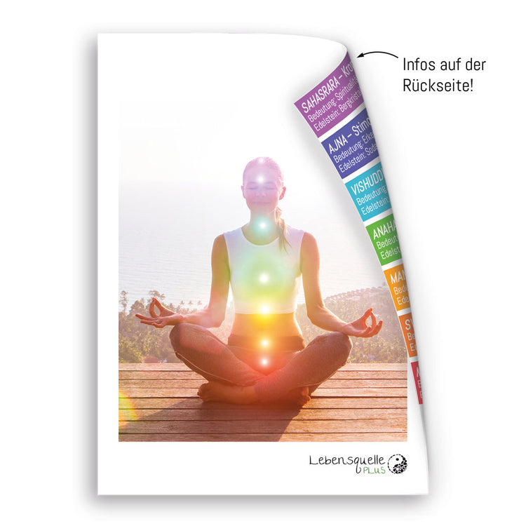 Chakra Splitterkette | 45 cm + Verschluss