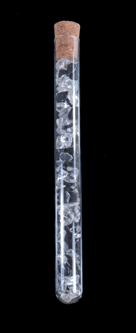 Wasserstab Bergkristall + Schörl