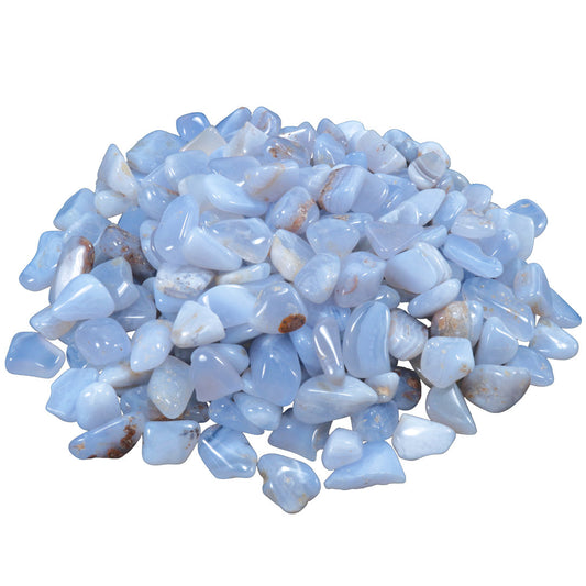 Chalcedon, blau Mini-Trommelsteine