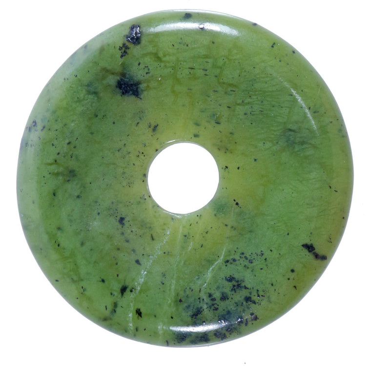 Jade (Nephrit) Donut | 30 mm Anhänger
