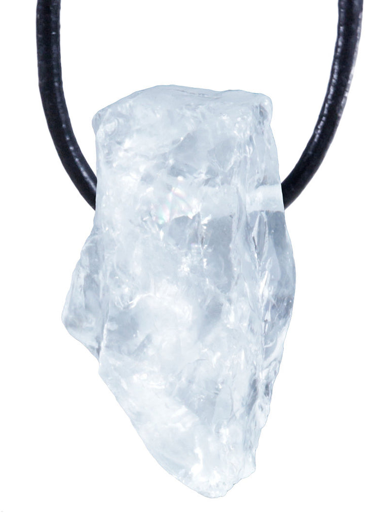 Bergkristall Rohsteinanhänger