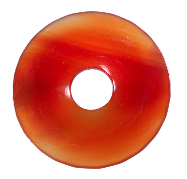 Karneol Donut | 30 mm Anhänger