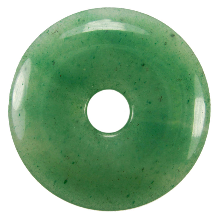 Aventurin, grün Donut | 40 mm Anhänger